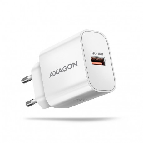 Axagon MOBILE CHARGER WALL USB 18W/1PORT WHITE ACU-QC18W