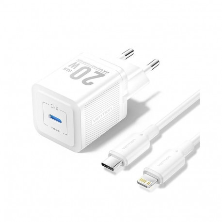 Vention MOBILE CHARGER WALL USB-C/20W TZ-FEPW0-EU-02
