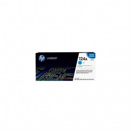 HP 124A Cyan Original LaserJet Toner Cartridge