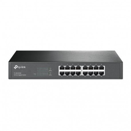 TP-Link TL-SG1016D(UN) network switch Unmanaged L2 Gigabit Ethernet (10/100/1000) Black
