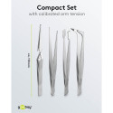 Fixpoint 4-Piece Tweezer Set