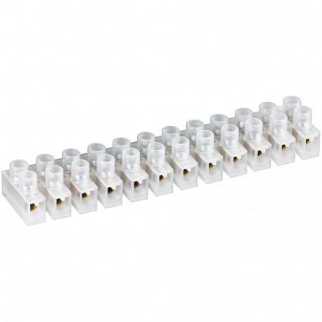 Goobay Tools Terminal Strip Connector, 3 A, transparent 3 A (10 tk)