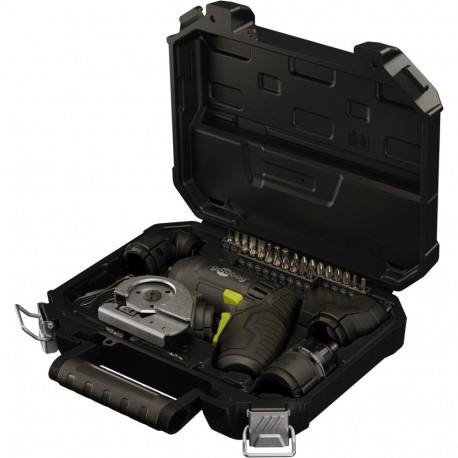 Goobay Tools 4-in-1 mini juhtmevaba kruvikeeraja komplekt, 35 tk