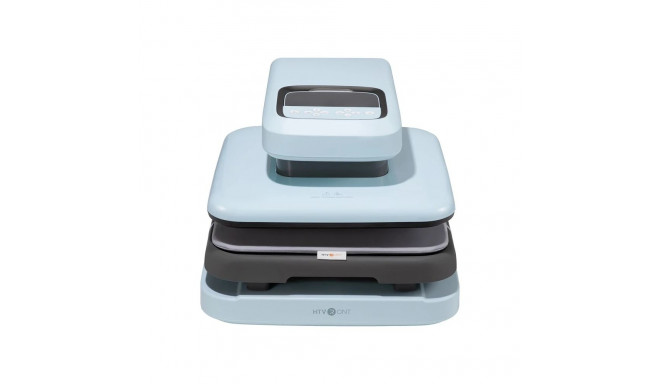 HTVRONT Auto 2 Digit Heat Transfer Press (Light Blue)