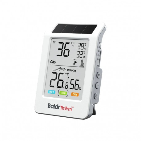 BALDRTHERM HCS596WB Solar-Powered Wi-Fi Thermohygrometer