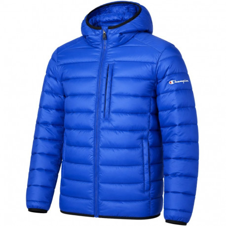 Kurtka męska Champion Hooded niebieska 220340 BS008 M