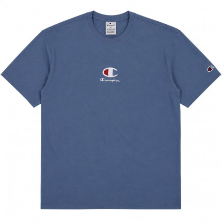 Koszulka męska Champion Crewneck niebieska 220270 BS099 L