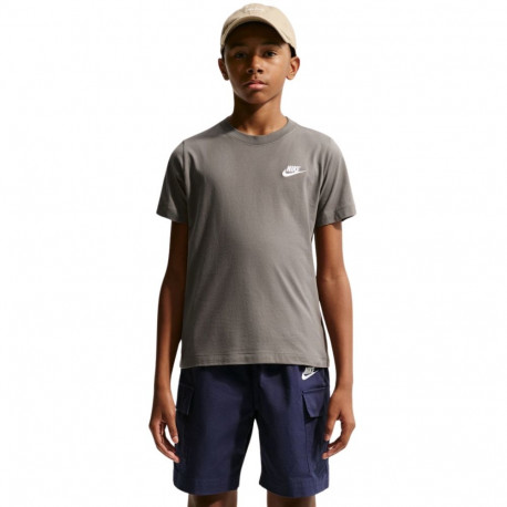 Nike laste T-särk Sportswear FZ5177 289 XL, hall