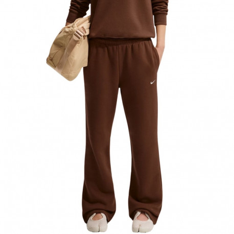 Nike naiste dressipüksid Studio Fleece Medium Weigh IM8078 259 S, pruunid