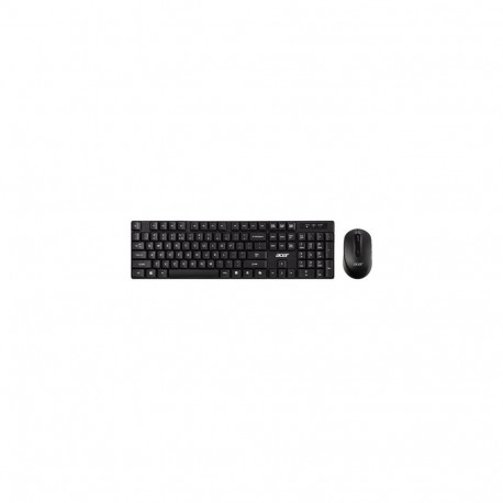 Acer juhtmevaba klaviatuuri ja hiire komplekt AAK400, kummikupliga klahvilüliti, RF 2.4GHz dongel, k