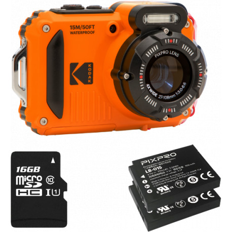 Kodak PixPro WPZ2 Bundle, orange