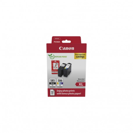 Canon PG-585XL/CL-586XL (6204C005) Photo value pack Ink Cartridge Multipack, BK/CMY