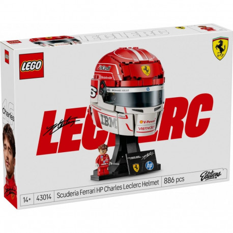 Klocki editions 43014 kask charles leclerc scuderia ferrari hp