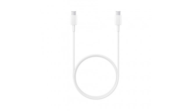C TO C CABLE MAX. 3A. USB 2.0 WHITE