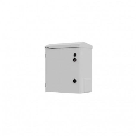 Rack cabinet 10 inches wall/pole mount 420x300x500 grey assembled