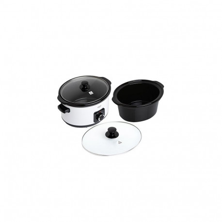 Adler aeglane pliit AD 6413W 5.8L 290W, valge, must