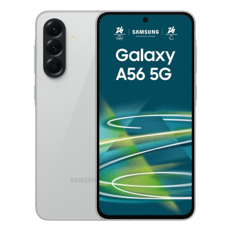 Samsung Galaxy A56 5G 17 cm (6.7") Dual SIM Android 15 USB Type-C 8 GB 128 GB 5000 mAh Light grey