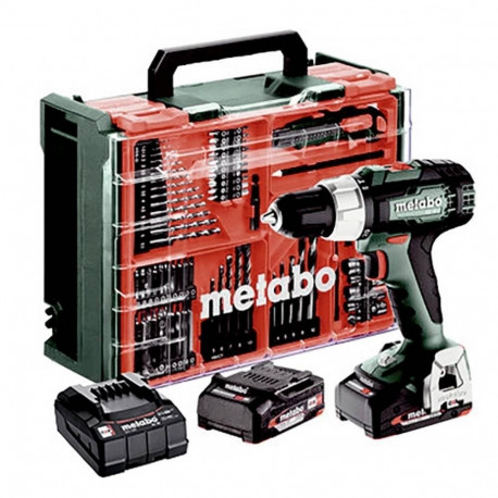 Metabo SB 18 L Impact Drill SET 2x2,0Ah +74 ACC