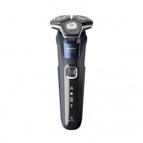 Philips meeste raseerija 5000 series S5885/10 rotatsioonpeadega habemetrimmer, must, sinine