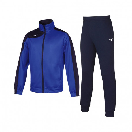 Dressikomplekt Mizuno Jr Knit Tracksuit tumesinine/sinine