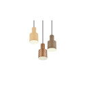 PENDANT LAMP AGUDO 3-PC E27 MULTICOLOR