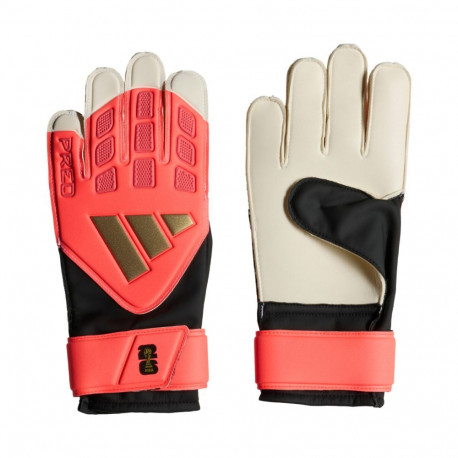 Rękawice bramkarskie dla dzieci adidas Predator Training pomarańczowe KZ2095 6,5