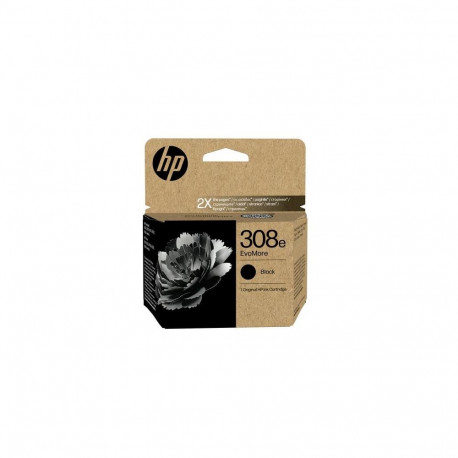 HP 308e EvoMore Black Original Ink Cartridge