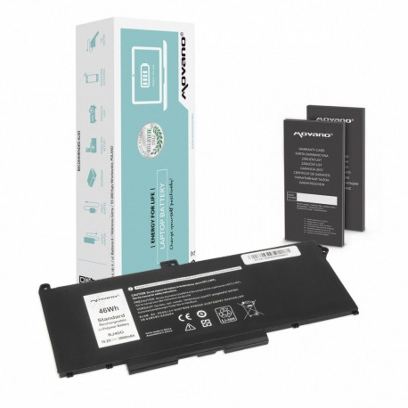 Battery RJ40G Dell Latitude 5520 5420 Precision 3560 - 3600 mAh (55 Wh)