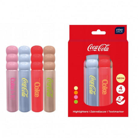 Helestusmarkerid 4 tk karbis Coca-Cola MIX 2, Interdruk