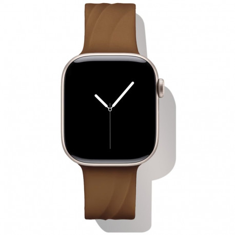 Kellarihm Ideal of Sweden Apple Watch 44/45/46/49mm Soft Swirl Salted Carame