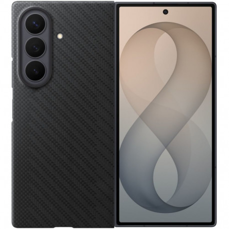 Mobiili tagakaas Samsung Galaxy Z Fold8 Ultra Carbon Magnet, must + kile