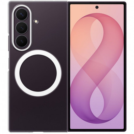 Mobiili tagakaas Samsung Galaxy Z Fold8 Ultra Magnet, läbipaistev + kile