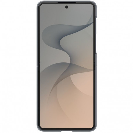 Mobiili tagakaas Samsung Galaxy Z Flip8 Silikoon Ring Magnet, must
