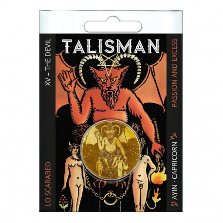 Tarot Talisman - Lo Scarabeo The Devil XV 31 × 2.25 mm