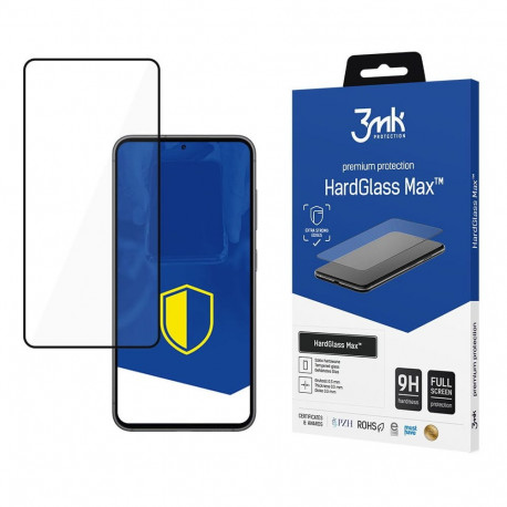Kaitseklaas 3MK Galaxy S24/S25 Hardglass Max, must