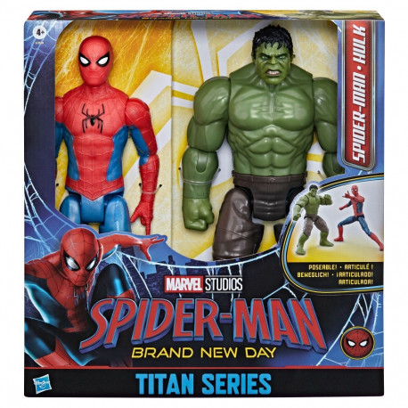 SPIDER-MAN Brand New Day Titan mängufiguuride 2-pakk