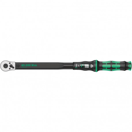 Drehmomentschlüssel mit Umschaltknarre Click-Torque C 3 (schwarz/grün, Abtrieb 1/2")