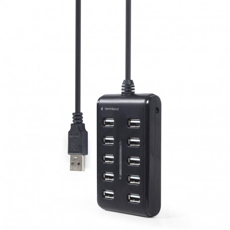 I/O HUB USB2 10PORT/UHB-U2P10P-01 GEMBIRD