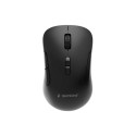 GEMBIRD Dual-mode 7-button wireless mouse 2.4G + BT black