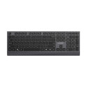 GEMBIRD Slim wired multimedia keyboard with Type-C adapter US layout