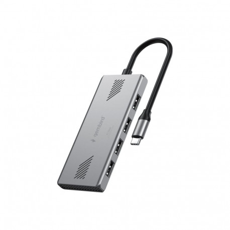 GEMBIRD USB-jaotur 4-pordiline USB 3.2 Gen 2 Type-C