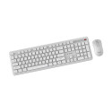GEMBIRD Slim Pro Business wireless desktop set white US layout