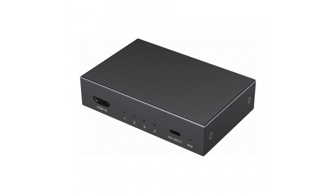 GEMBIRD HDMI-jaotur 4K, 4 porti
