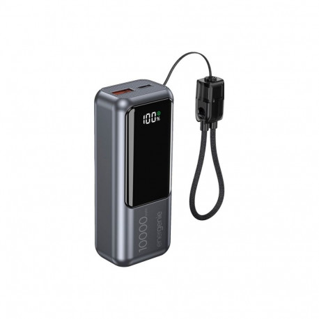 GEMBIRD akupank 20W 10000mAh kompaktne kiire laadimisega LCD-ekraaniga, kosmosehall