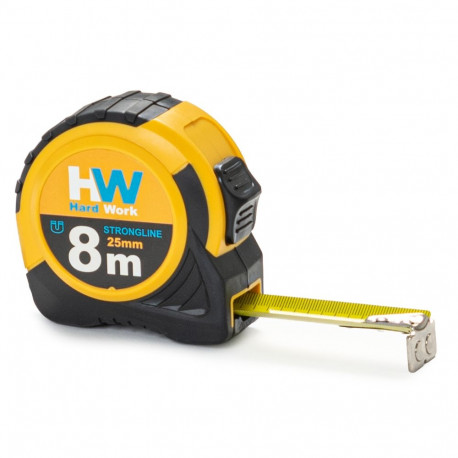Hard Work Strongline mõõdulint magnetiga 8m/25mm
