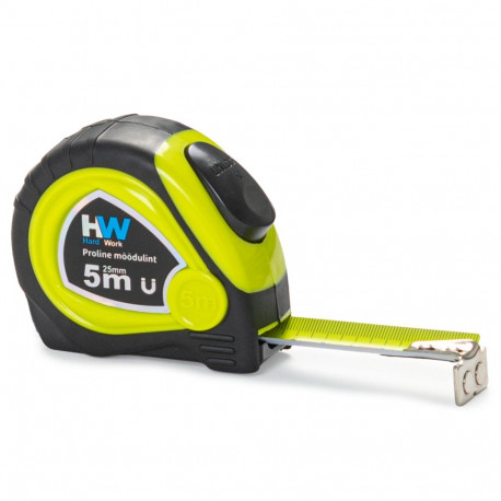Hard Work Proline Self Lock mõõdulint 5m/25mm