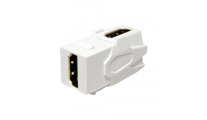 LINDY Modular AV Face Plate System Snap-in Keystone module - modular insert (coupling)