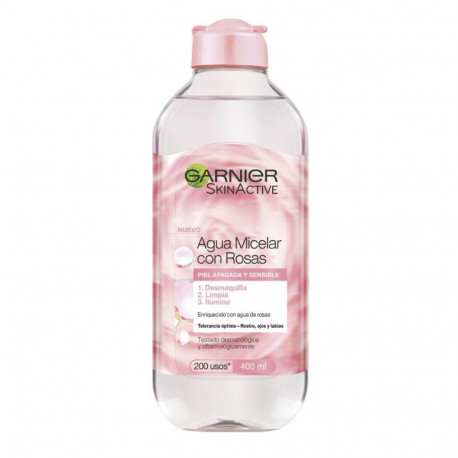 Garnier SkinActive mitsellaarvesi roosidega tundlikule nahale 400ml
