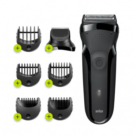Braun Series 3 300BT must pöörlev pardel ja trimmer