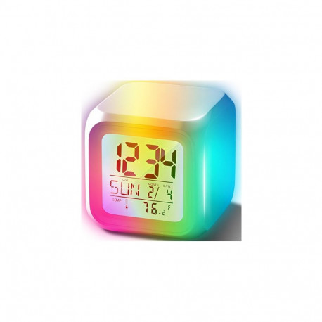 Retoo E002 LED clock with thermometer